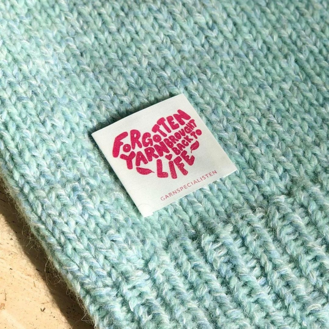 Label til tøj - Forgotten yarn (1 stk)
