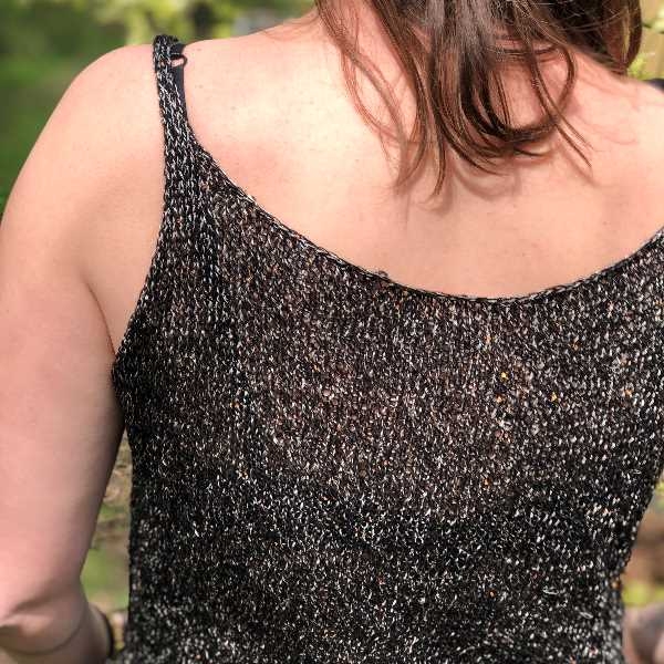Bling Sommertop - Strikkeopskrift